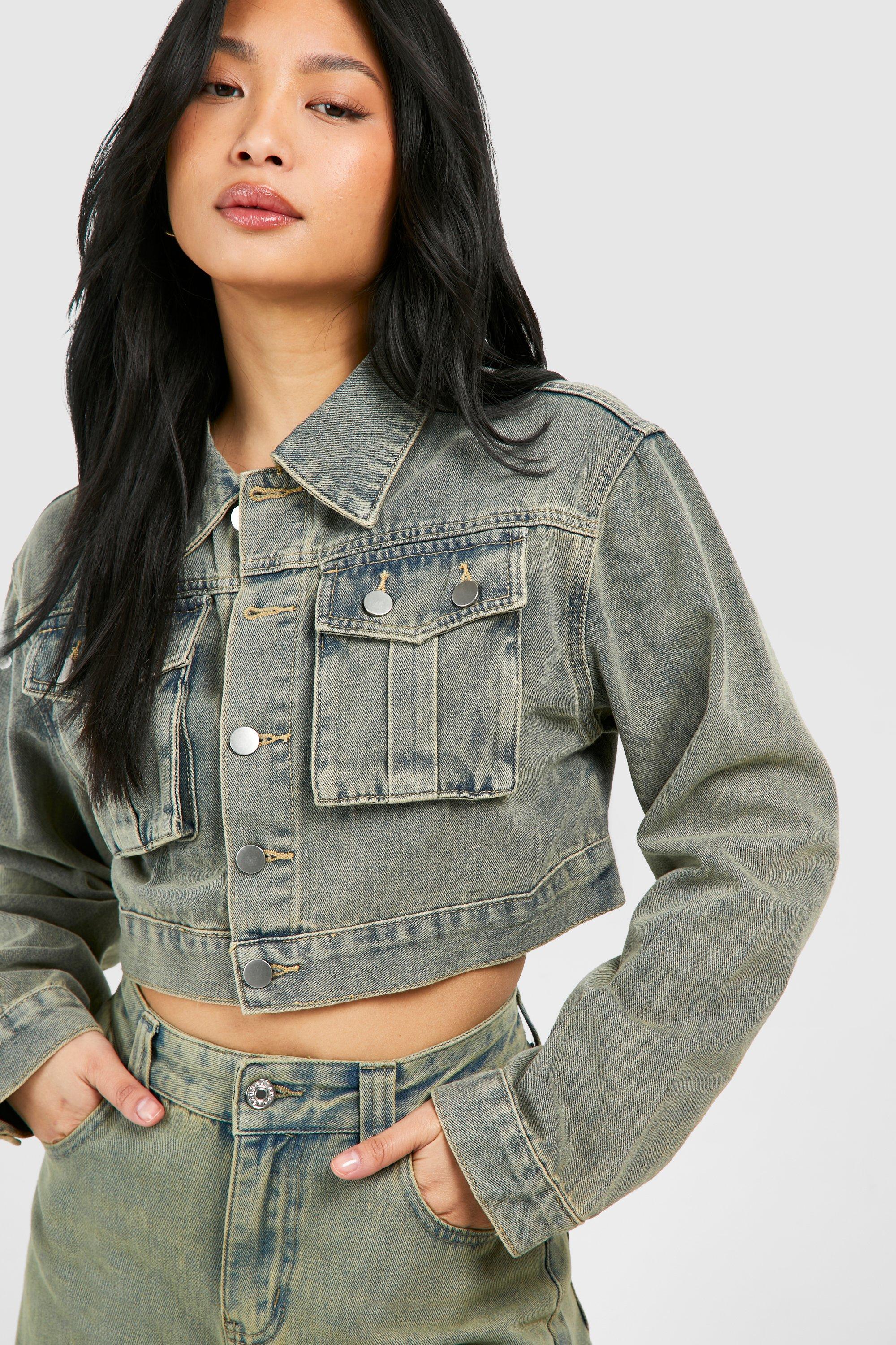 Petite denim jacket uk best sale